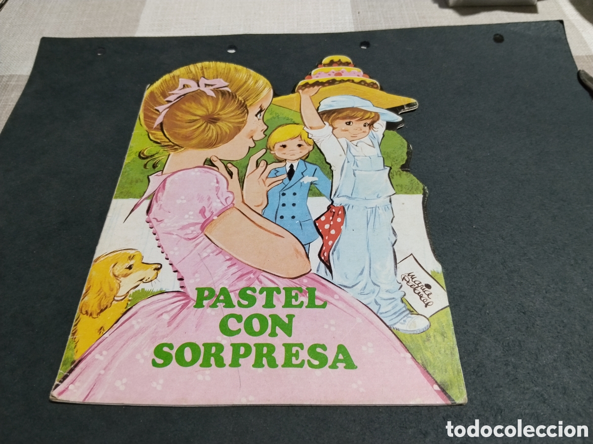 Otros art&iacute;culos de coleccionismo en papel: Cuento troquelado pastel con sorpresa