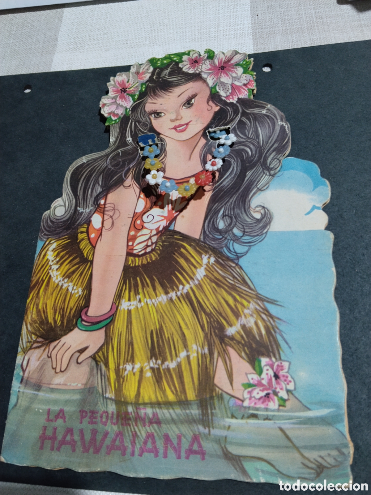 Otros art&iacute;culos de coleccionismo en papel: Cuento troquelado la peque&ntilde;a HAWAIANA