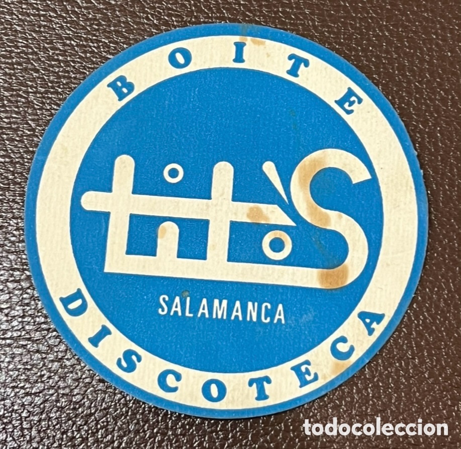 Otros art&iacute;culos de coleccionismo en papel: Posavasos. Boite Discoteca TITO&rsquo;S. Salamanca. A&ntilde;os 70.