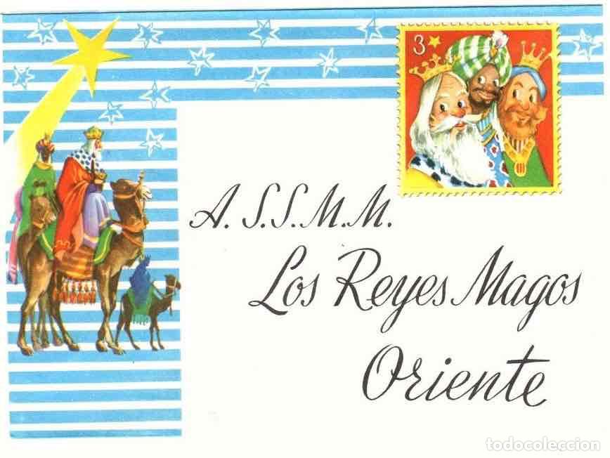 Otros art&iacute;culos de coleccionismo en papel: SOBRE Y CARTA LOS REYES MAGOS DE ORIENTE. A&Ntilde;OS 60/70