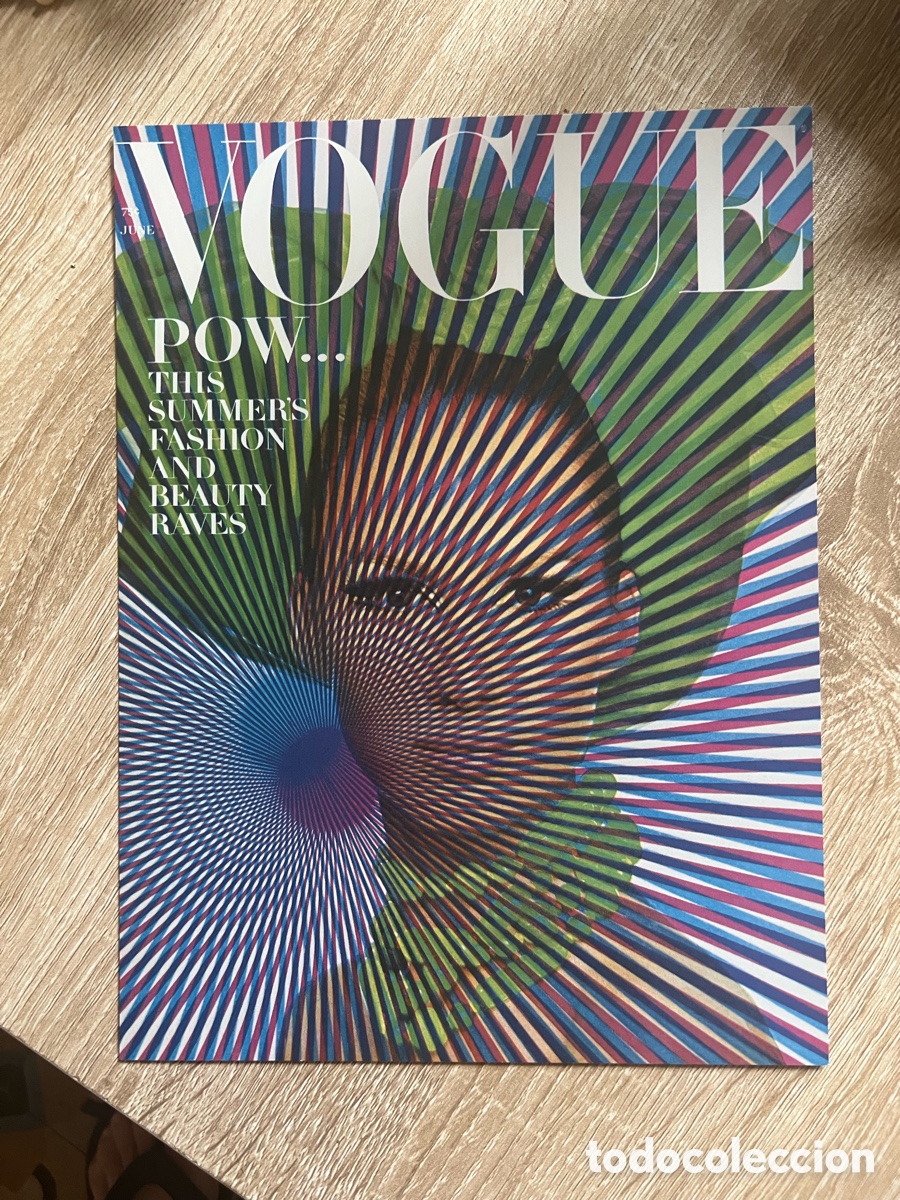 Otros art&iacute;culos de coleccionismo en papel: L&aacute;minas revista Vogue