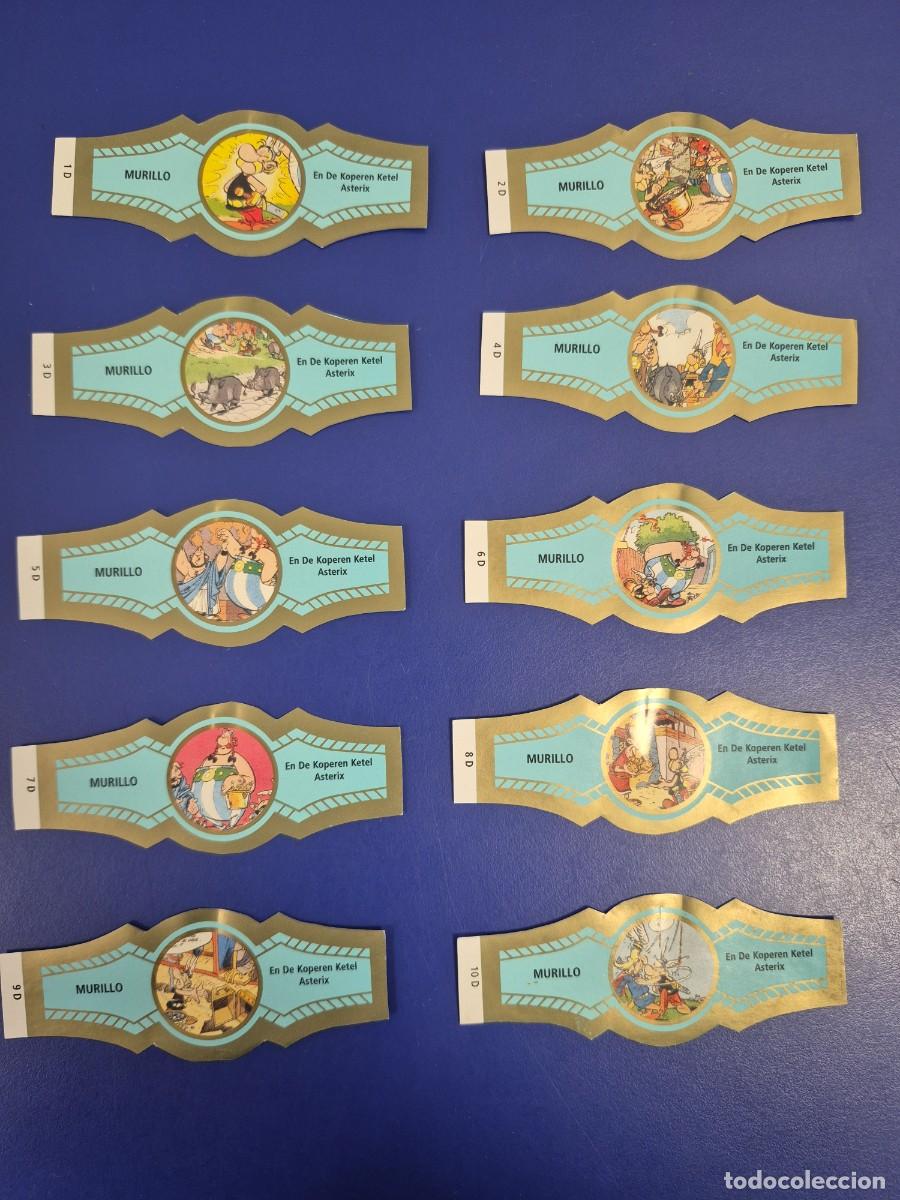 Otros art&iacute;culos de coleccionismo en papel: 10 VITOLAS MARCA MURILLO ASTERIX EN DE KOPEREN KETEL SERIE COMPLETA