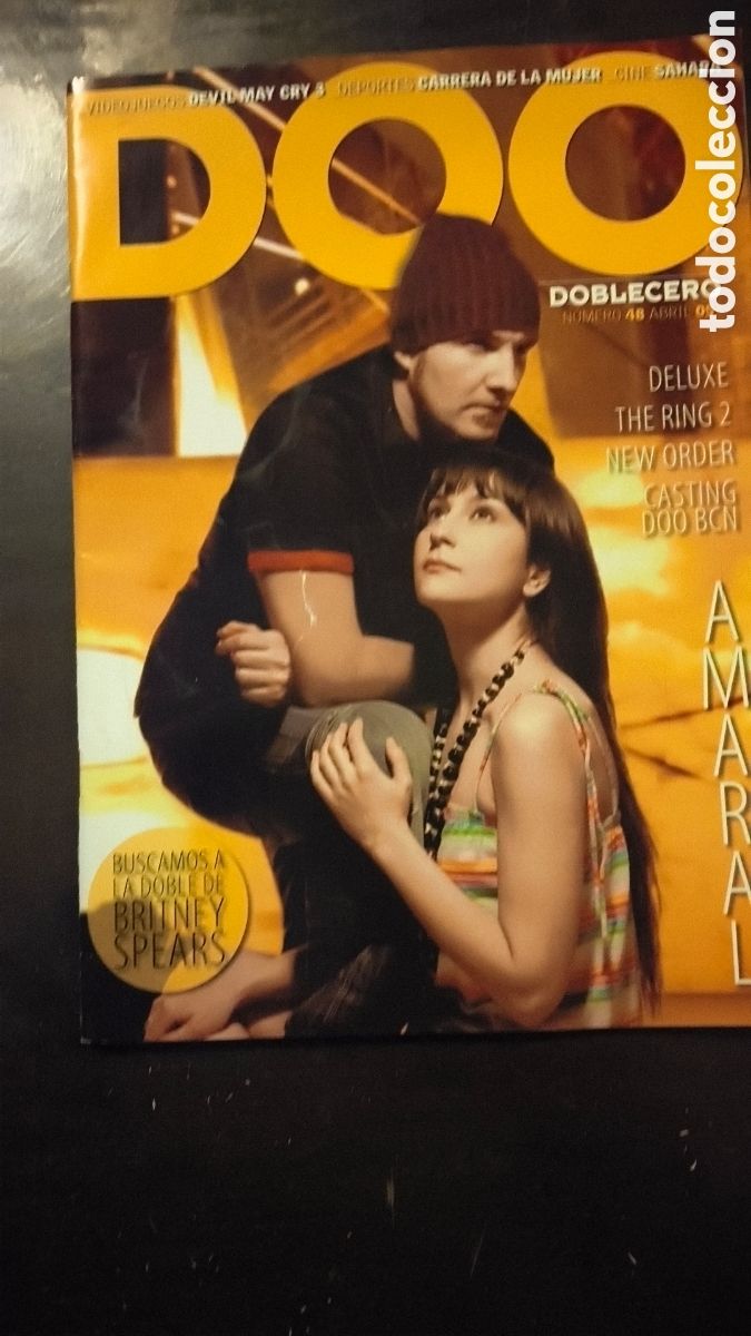 Otros art&iacute;culos de coleccionismo en papel: Revista doble cero grupo musica Eva Amaral Zaragoza pop