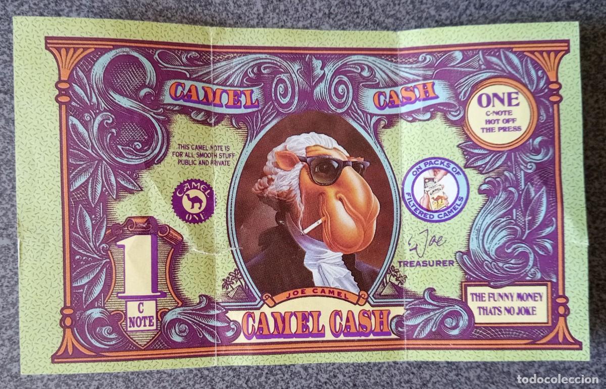 Otros art&iacute;culos de coleccionismo en papel: Publicidad Camel Cash