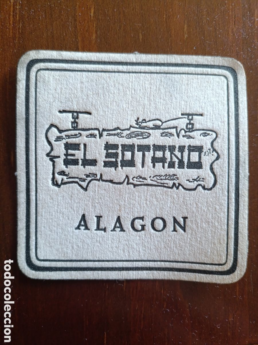 Otros art&iacute;culos de coleccionismo en papel: EL SOTANO ALAGON [ POSAVASOS A&Ntilde;OS 40-50 ]