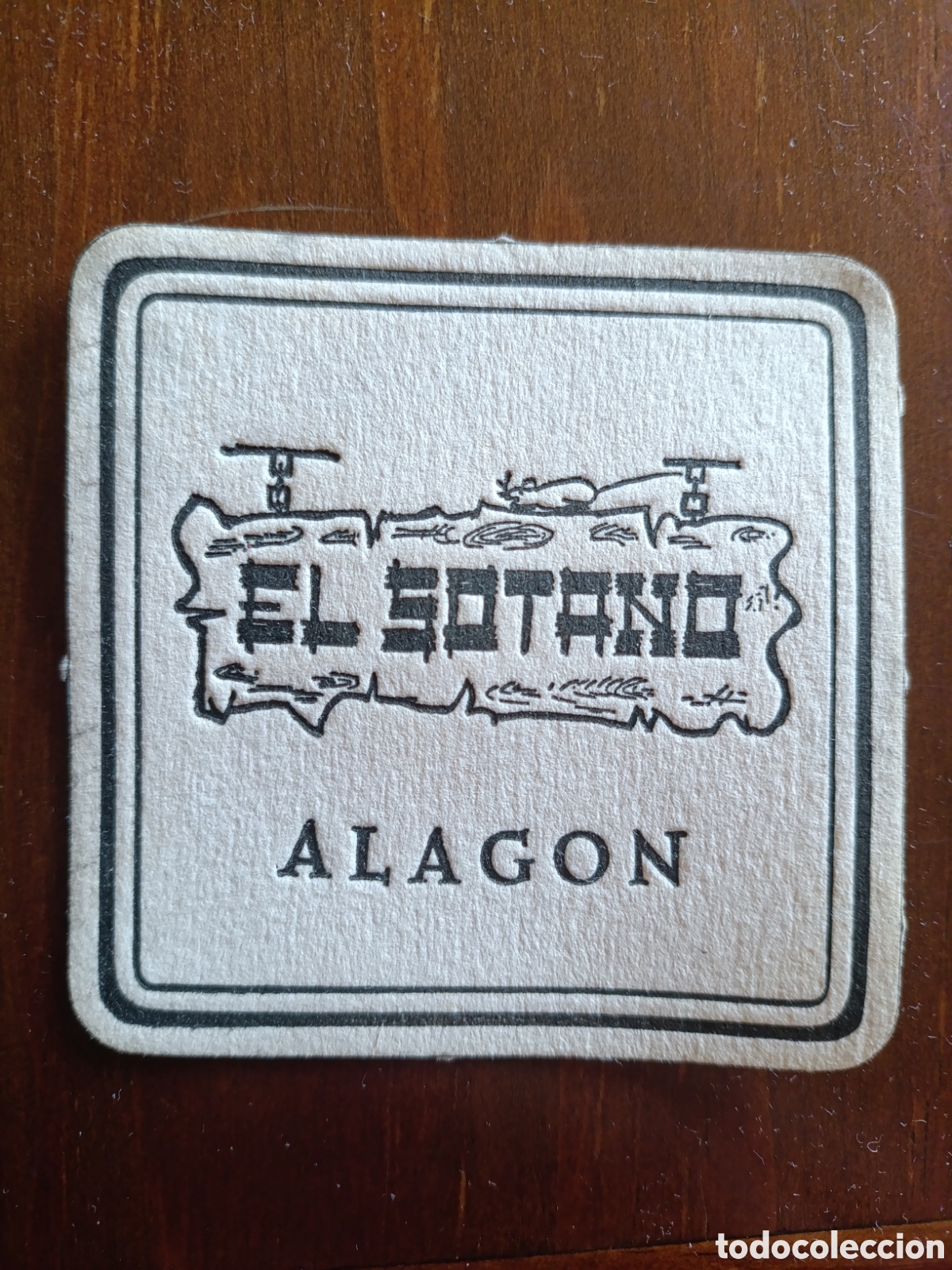 Otros art&iacute;culos de coleccionismo en papel: EL SOTANO ALAGON [ POSAVASOS A&Ntilde;OS 40-50 ]