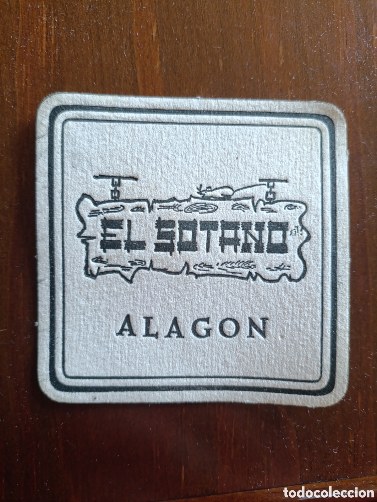 Otros art&iacute;culos de coleccionismo en papel: EL SOTANO ALAGON [ POSAVASOS A&Ntilde;OS 40-50 ]