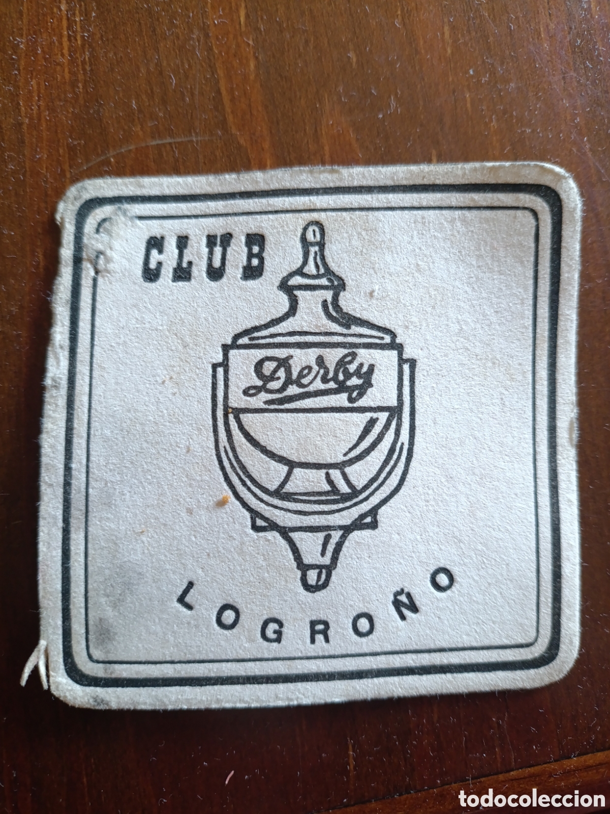 Otros art&iacute;culos de coleccionismo en papel: CLUB DERBY LOGRO&Ntilde;O [ POSAVASOS A&Ntilde;OS 40-50 ]