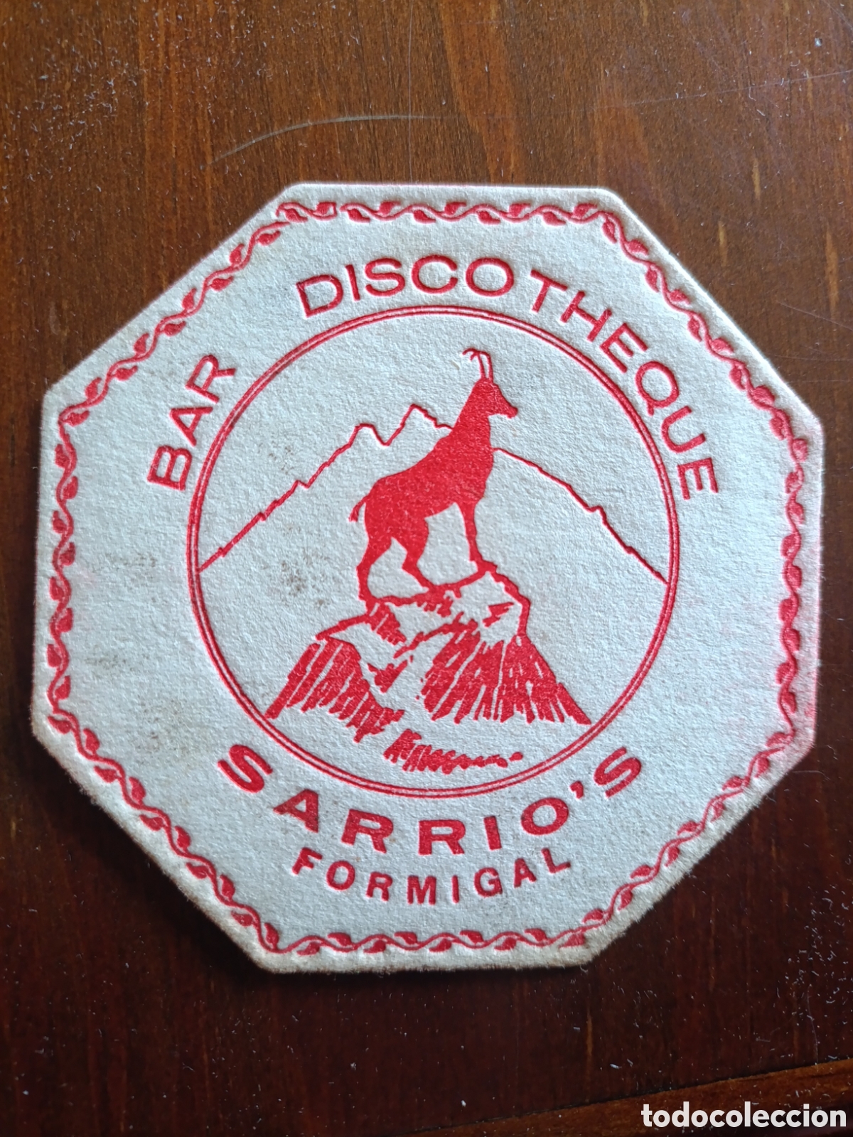 Otros art&iacute;culos de coleccionismo en papel: BAR DISCOTHEQUE SARRIO'S FORMIGAL [ POSAVASOS A&Ntilde;OS 40-50 ]