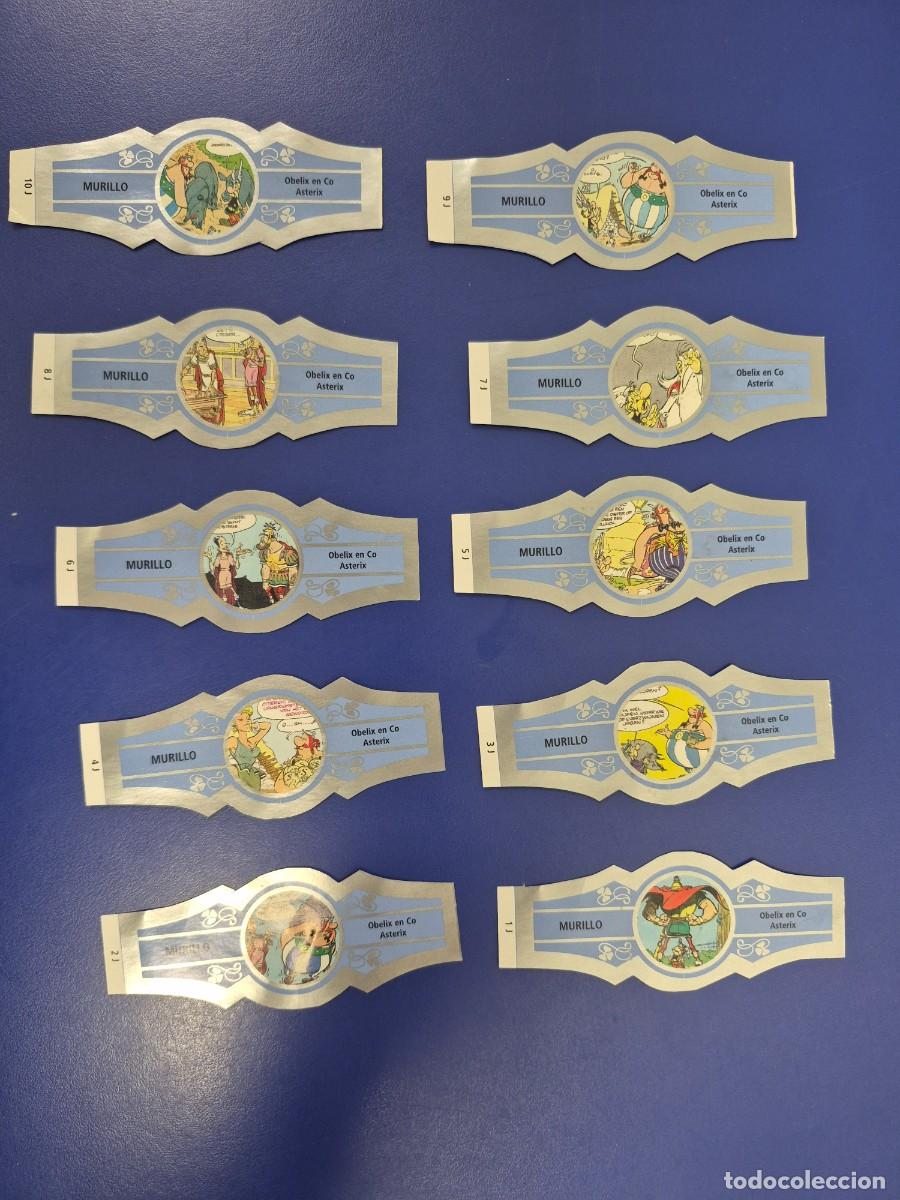 Otros art&iacute;culos de coleccionismo en papel: 10 VITOLAS MARCA MURILLO ASTERIX OBELIX EN CO ASTERIX SERIE COMPLETA