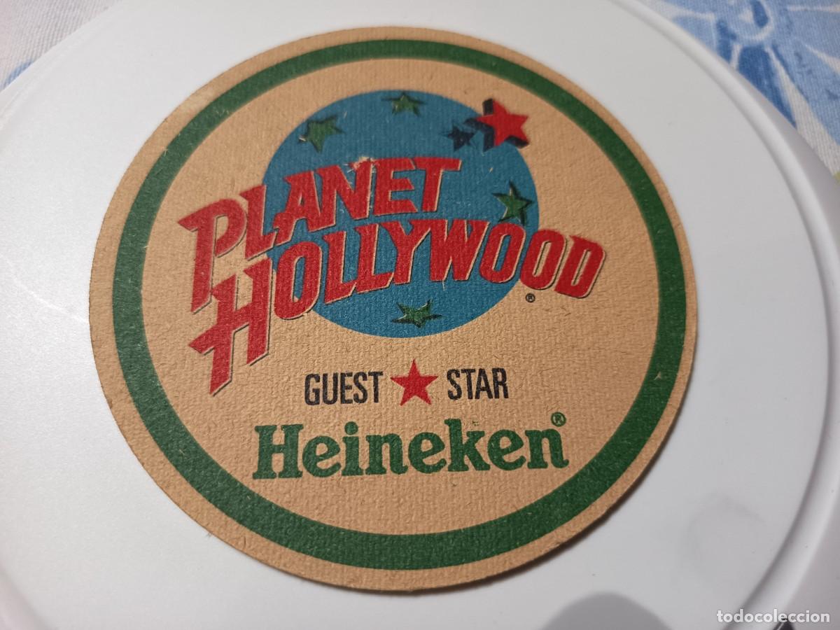 Otros art&iacute;culos de coleccionismo en papel: POSAVASOS CERVEZA HEINEKEN-PLANET HOLLYWOOD