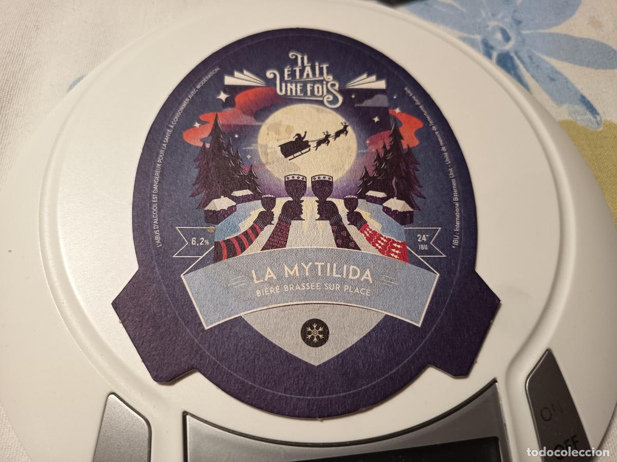 Otros art&iacute;culos de coleccionismo en papel: POSAVASOS CERVEZA MYTILIDA DE NAVIDAD