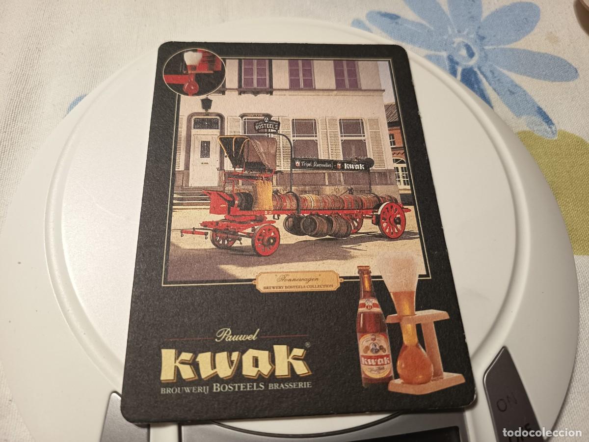 Otros art&iacute;culos de coleccionismo en papel: POSAVASOS POSTAL CERVEZA KWAK