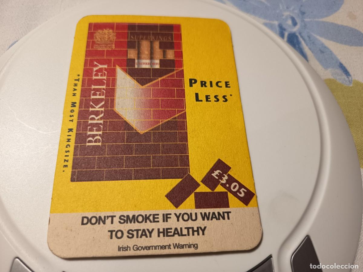Otros art&iacute;culos de coleccionismo en papel: POSAVASOS CIGARRILLOS BERKELEY