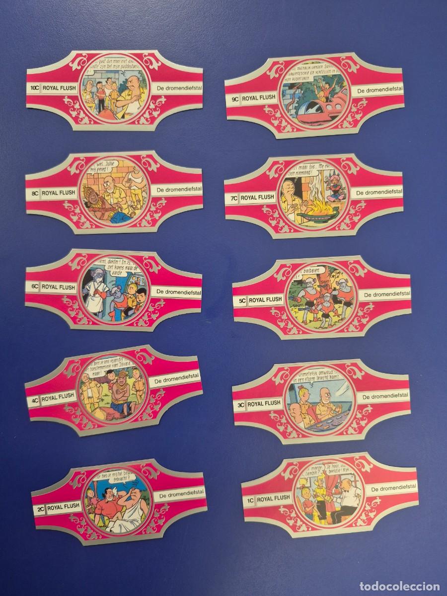 Otros art&iacute;culos de coleccionismo en papel: 10 VITOLAS MARCA ROYAL FLUSH DE DROMENDIEFSTAL SERIE COMPLETA
