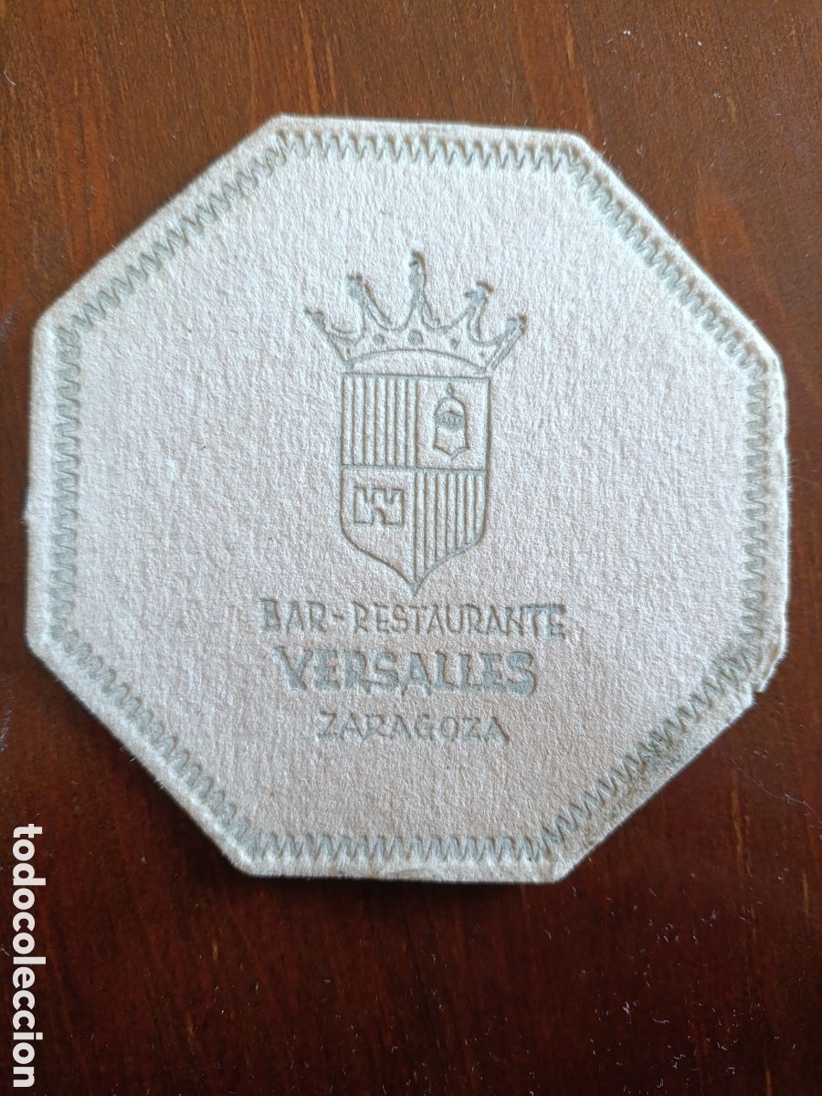 Otros art&iacute;culos de coleccionismo en papel: EL BAR RESTAURANTE VERSALLES ZARAGOZA [ POSAVASOS A&Ntilde;OS 40-50 ]