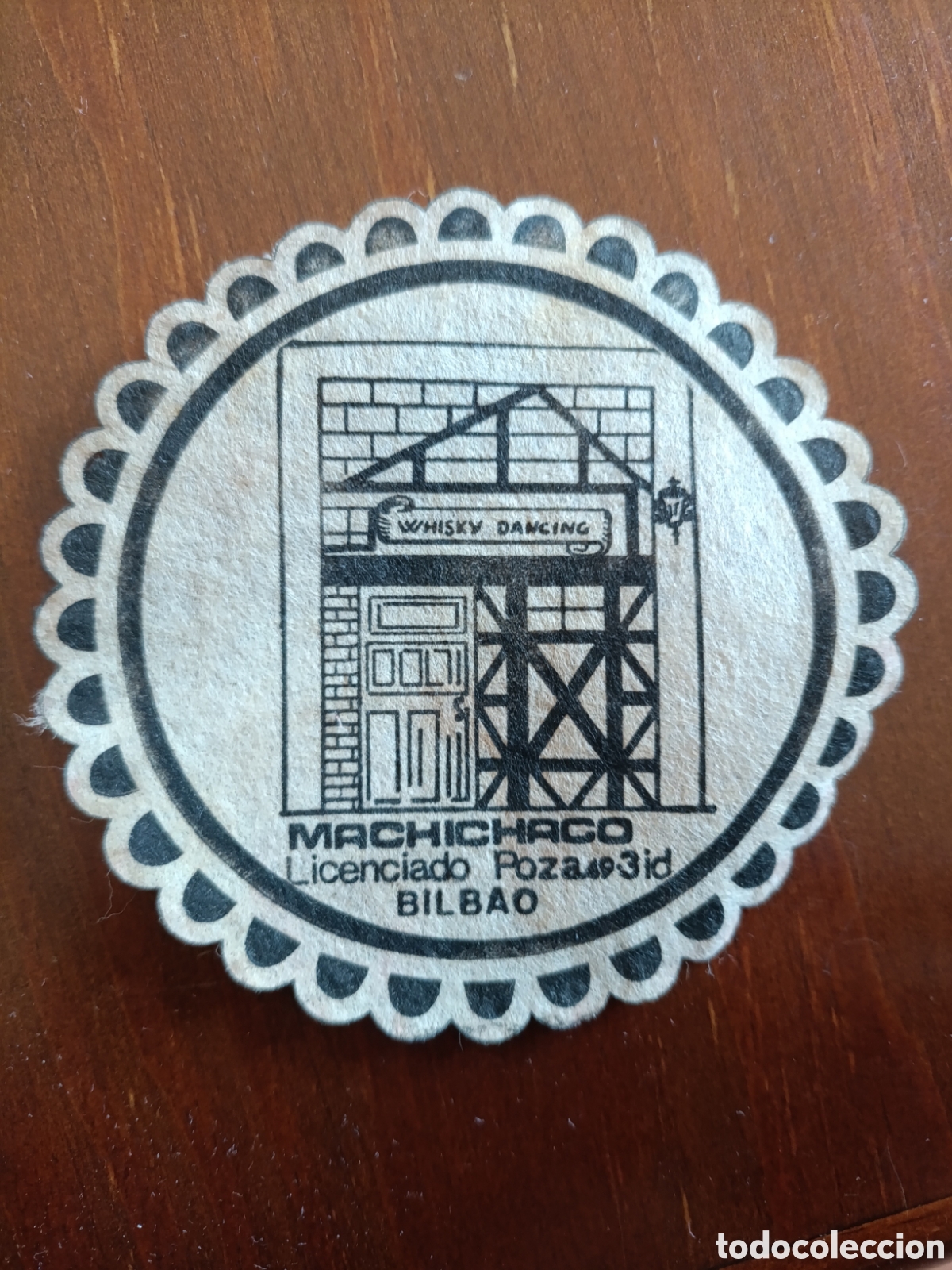 Otros art&iacute;culos de coleccionismo en papel: MACHICHACO Bilbao [ POSAVASOS A&Ntilde;OS 40-50 ]