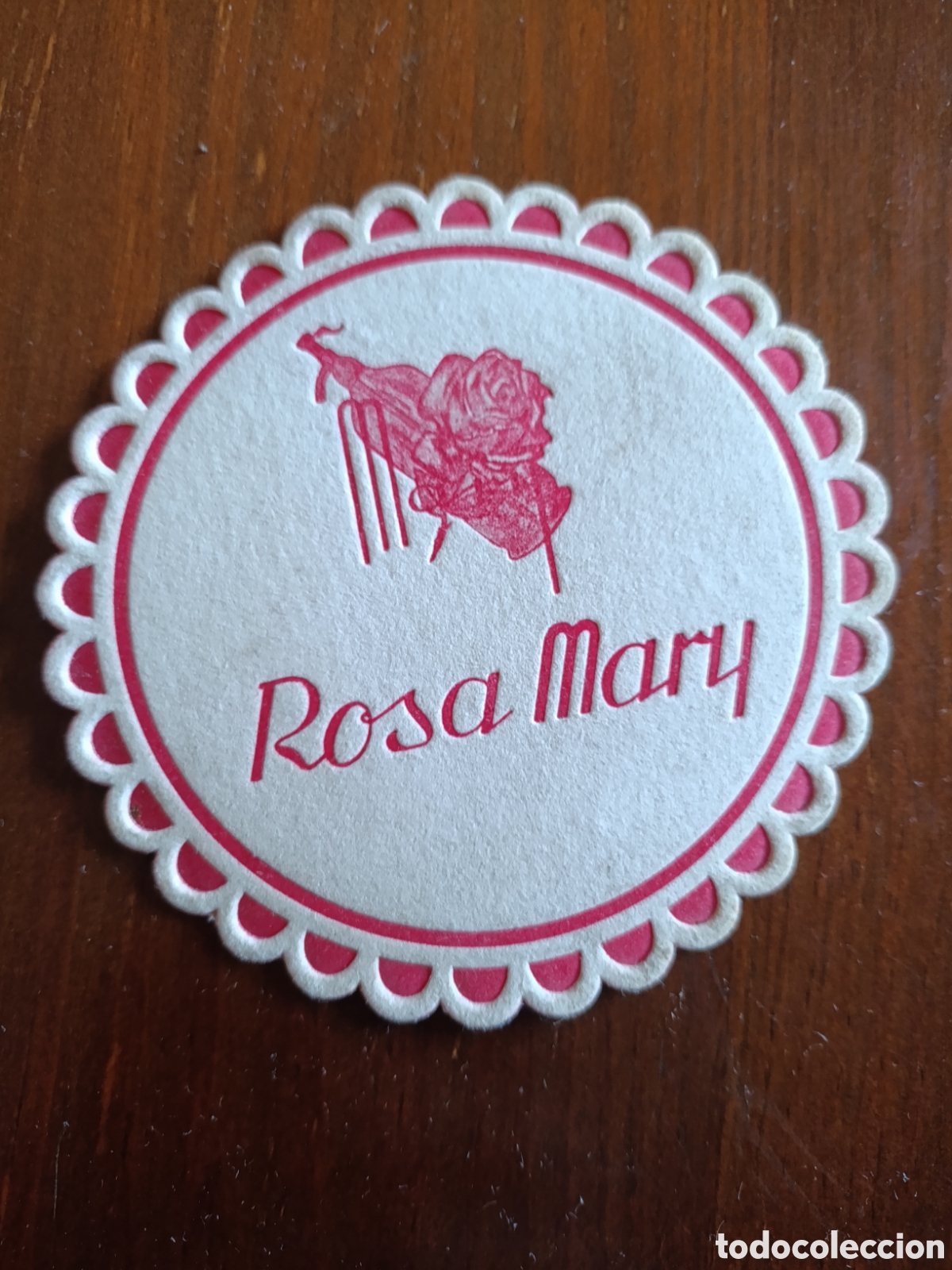 Otros art&iacute;culos de coleccionismo en papel: Rosa Mary [ POSAVASOS A&Ntilde;OS 40-50 ]