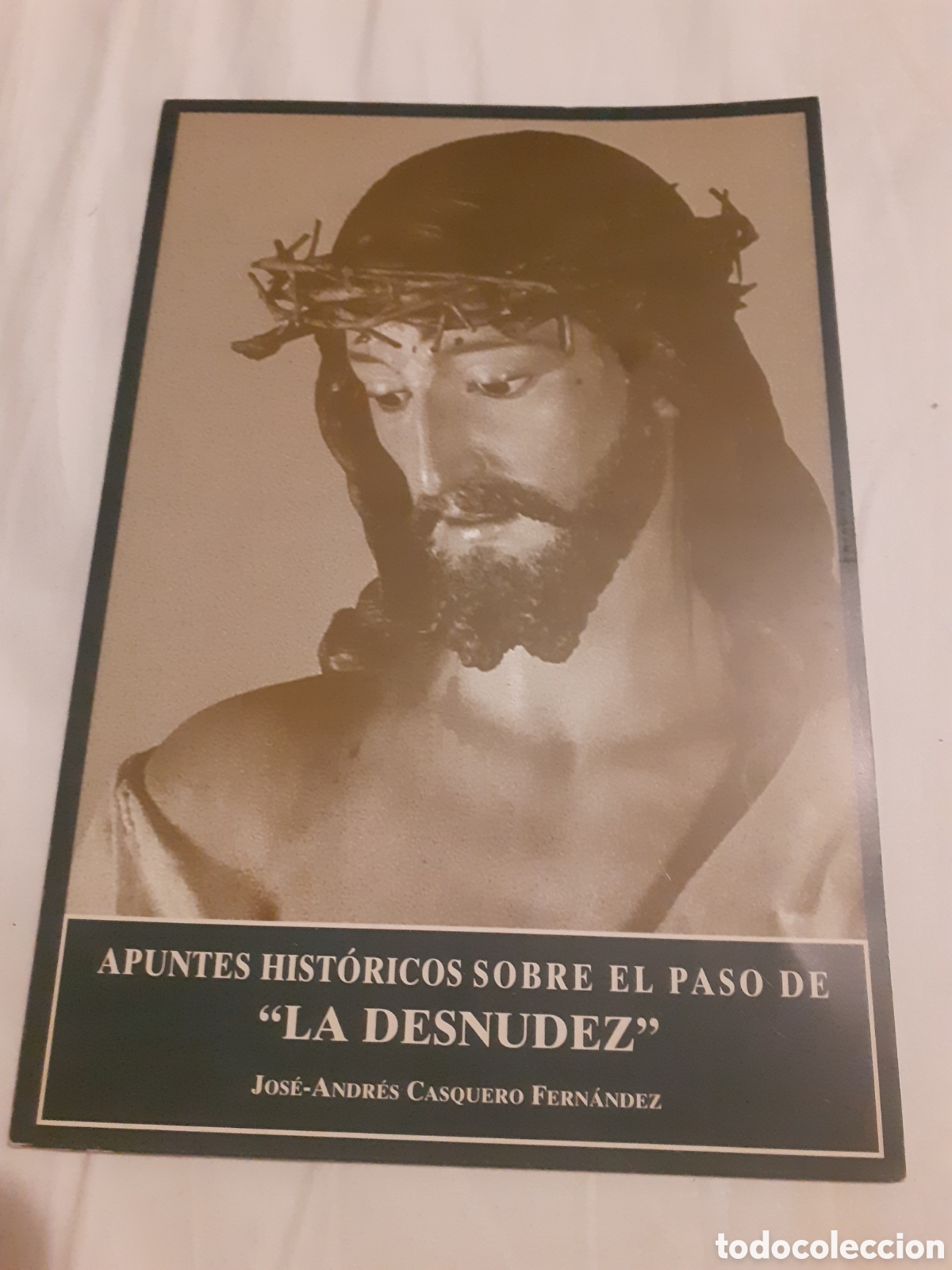 Otros art&iacute;culos de coleccionismo en papel: SEMANA SANTA ZAMORA. TRIPTICO PASO LA DESNUDEZ. CASQUERO. A&Ntilde;O 2000