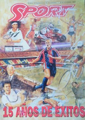 Coleccionismo deportivo: SPORT - 15 A&Ntilde;OS DE EXITOS - Foto 1