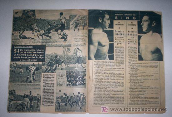 Coleccionismo deportivo: MARCA N&ordm; 160 - 3 DE MARZO DE 1942 - Foto 4