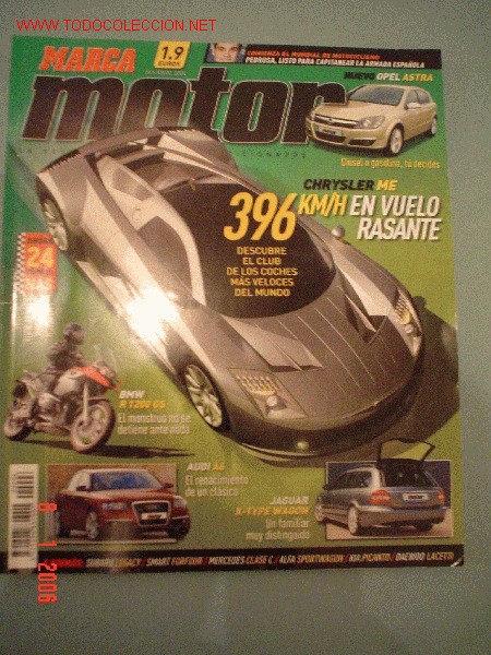 Coleccionismo deportivo: MARCA MOTOR n&ordm; 6 (04-04) - Foto 1