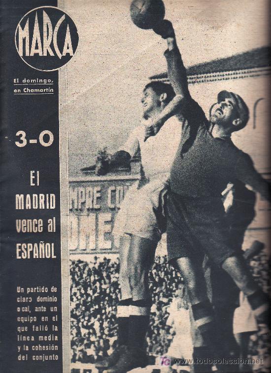 Coleccionismo deportivo: MARCA --N&ordm; 97 --PUBLICADO EL  3-10-1944 - Foto 1