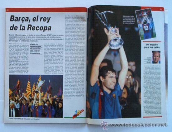 Coleccionismo deportivo: SPORT - LA DECADA DE ORO - Foto 7