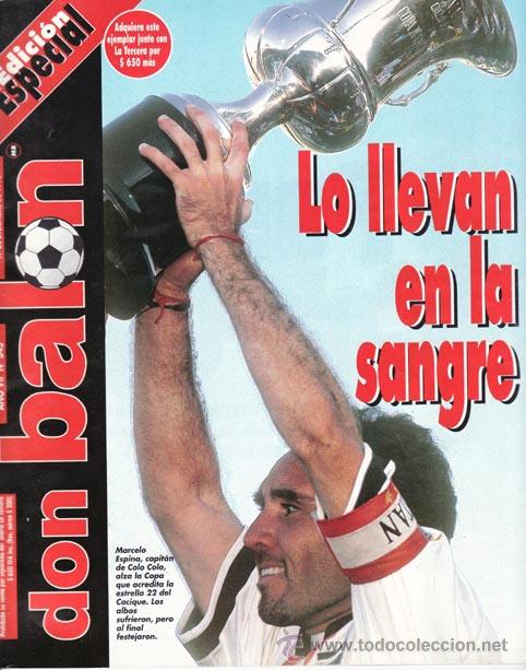 Coleccionismo deportivo: COLO COLO CAMPEON 98 - Foto 1