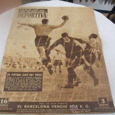 Coleccionismo deportivo: VIDA DEPORTIVA - AÑO VI - NUMERO 182 - 1 MARZO 1949. Lote 24307551