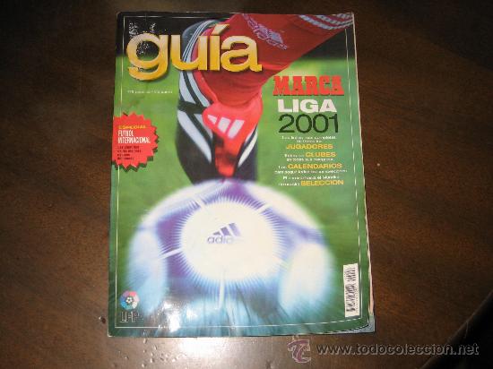 Coleccionismo deportivo: GUIA MARCA 2001 - Foto 1