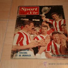Coleccionismo deportivo: REVISTA FRANCESA MONACO CAMPEON 1960