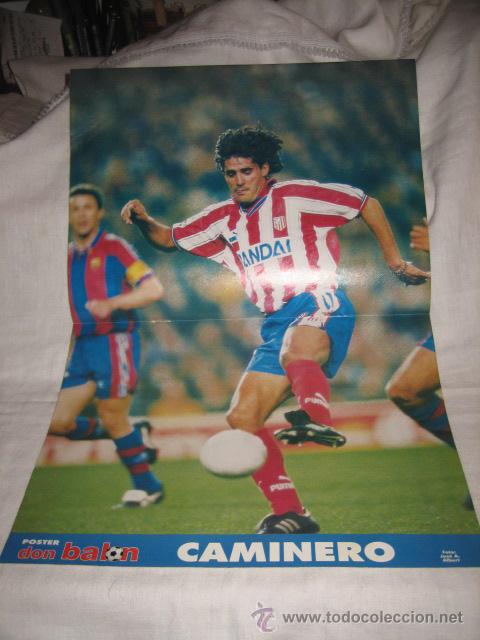 Coleccionismo deportivo: DON BALON POSTER  CAMINERO - Foto 1