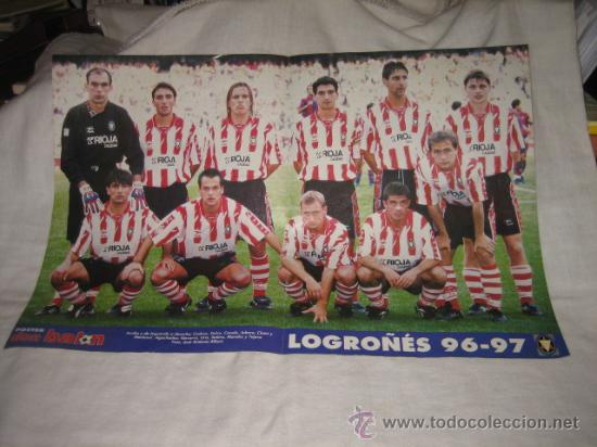 Coleccionismo deportivo: DON BALON POSTER LOGRO&Ntilde;ES 96-97 - Foto 1