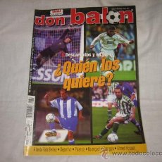 Coleccionismo deportivo: DON BALÓN Nº 1348 DEL 13 AL 19 DE AGOSTO DE 2001 NO TRAE EL POSTER