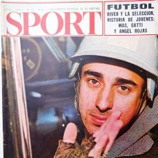 Collezionismo sportivo: SPORT # 11 - JULIO 1965 - EL GRAFICO - URUGUAY CLASIFICADO MUNDIAL 1966 - INDIANAPOLIS - 82 P 