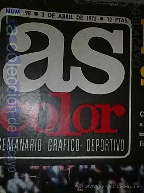 Coleccionismo deportivo: AS COLOR 3-4-73 - Foto 2