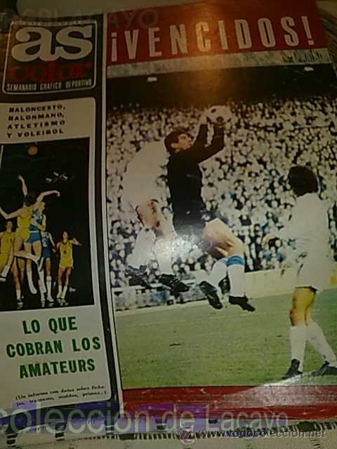 Coleccionismo deportivo: AS COLOR 5-12-72 - Foto 1