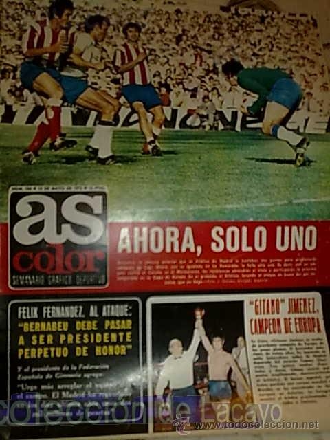 Coleccionismo deportivo: AS COLOR 15-5-73 - Foto 1