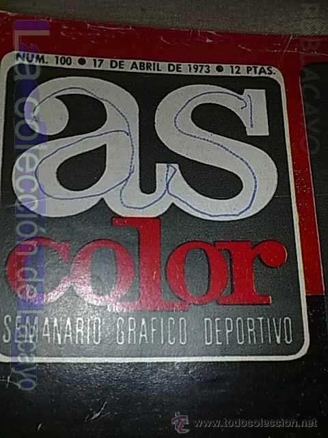 Coleccionismo deportivo: AS COLOR 17-4-73 - Foto 2