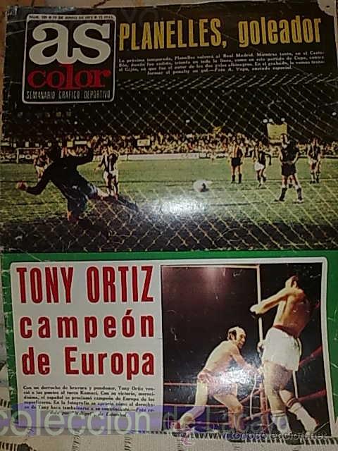 Coleccionismo deportivo: AS COLOR 19-6-73 - Foto 1
