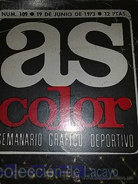 Coleccionismo deportivo: AS COLOR 19-6-73 - Foto 2