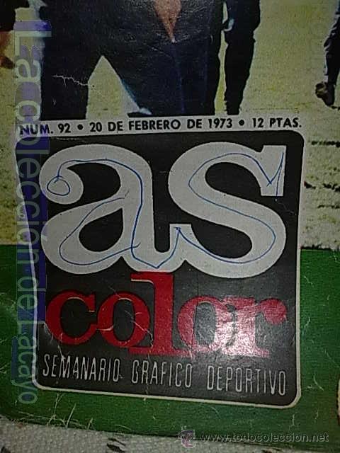 Coleccionismo deportivo: AS COLOR 20-2-73 - Foto 2