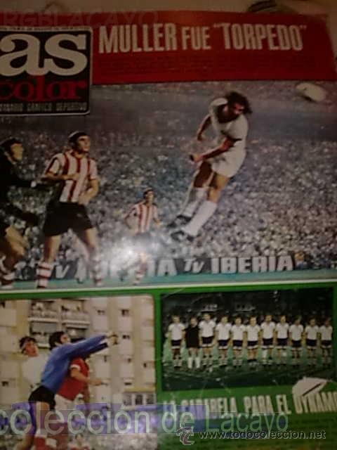 Coleccionismo deportivo: AS COLOR 21-8-73 - Foto 1