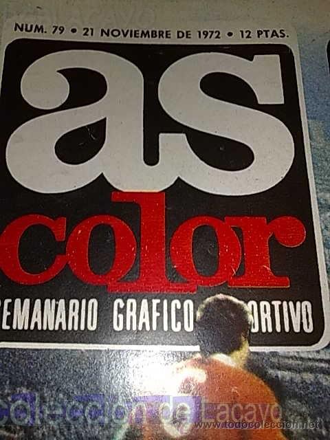 Coleccionismo deportivo: AS COLOR 21-11-72 - Foto 2