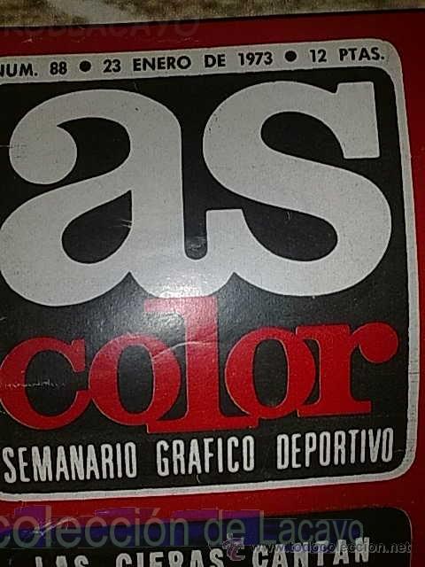 Coleccionismo deportivo: AS COLOR 23-1-73 - Foto 2