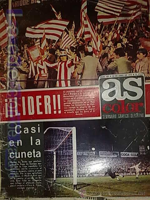 Coleccionismo deportivo: AS COLOR 24-4-73 - Foto 1