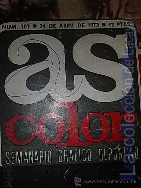 Coleccionismo deportivo: AS COLOR 24-4-73 - Foto 2