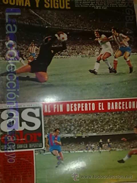 Coleccionismo deportivo: AS COLOR 25-10-73 - Foto 1