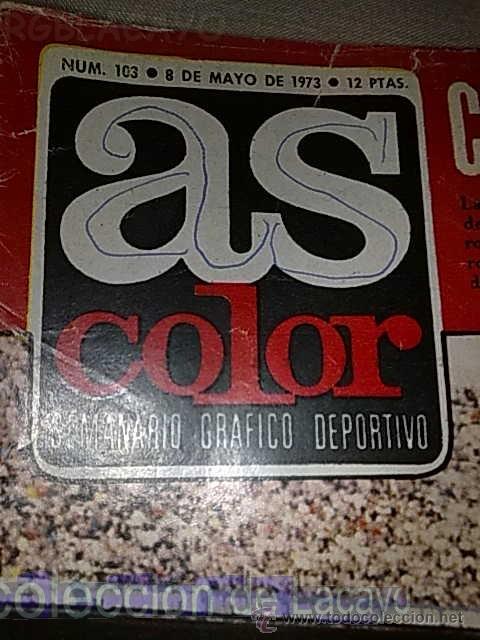 Coleccionismo deportivo: AS COLOR 8-5-73 - Foto 2